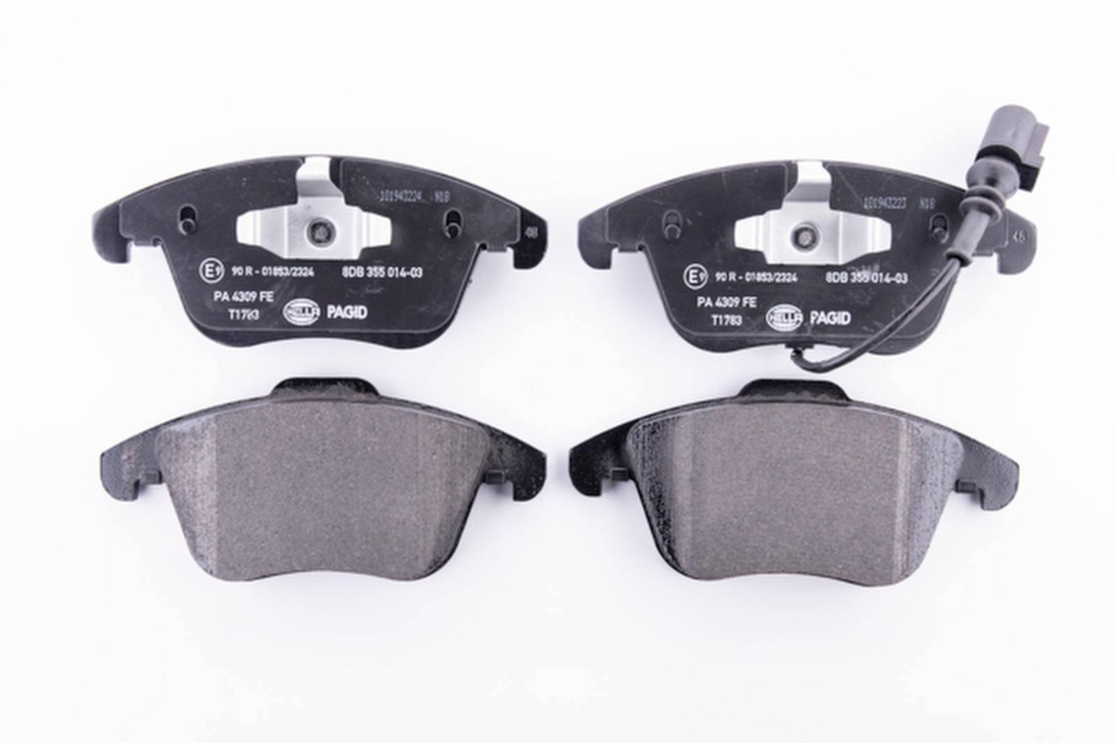HELLA 8DB 355 014-031 Bremsbelagsatz, SBB