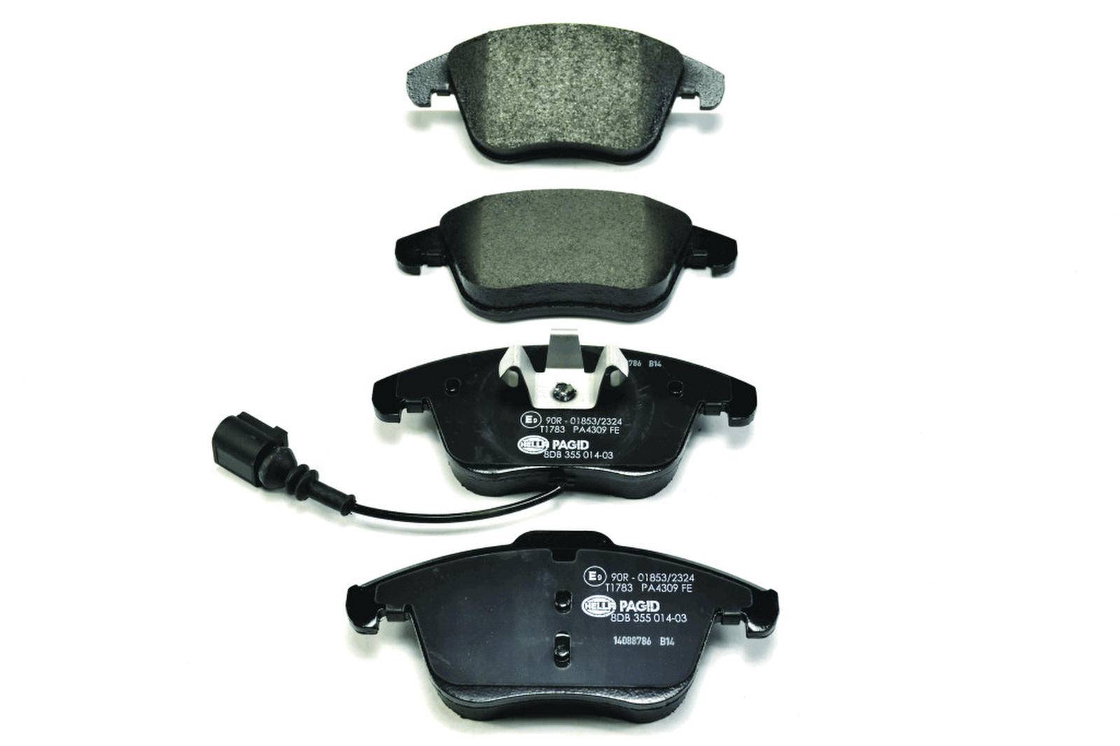 HELLA 8DB 355 014-031 Bremsbelagsatz, SBB