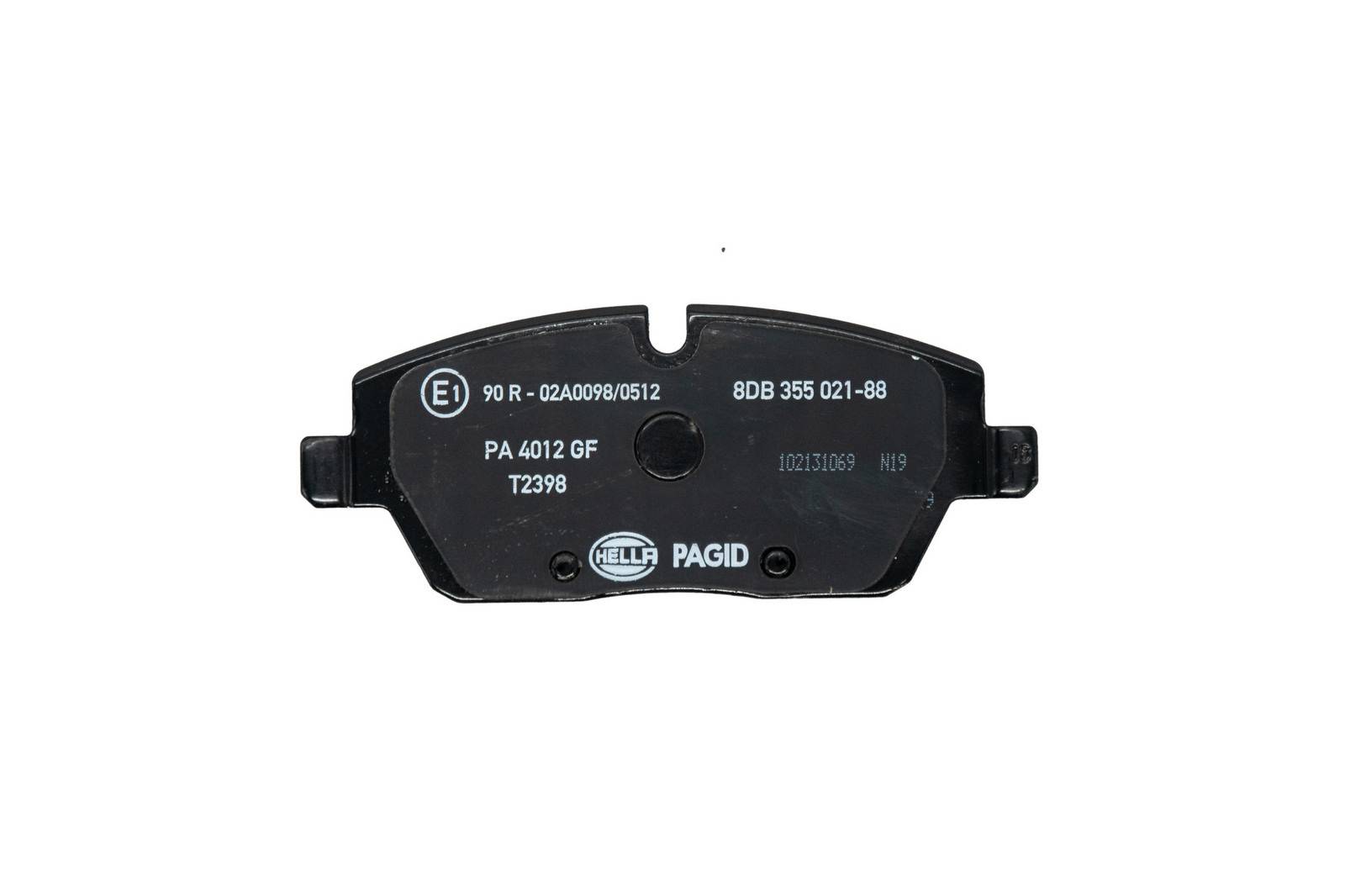 HELLA 8DB 355 021-881 Scheibenbremsbelagsatz
