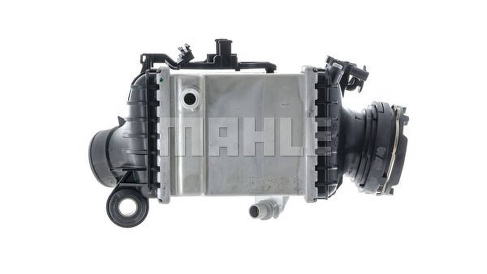 Ladeluftkühler Kühlrippen gelötet Alu 137 mm - 125 mm MAHLE für u.a. BMW 7er
