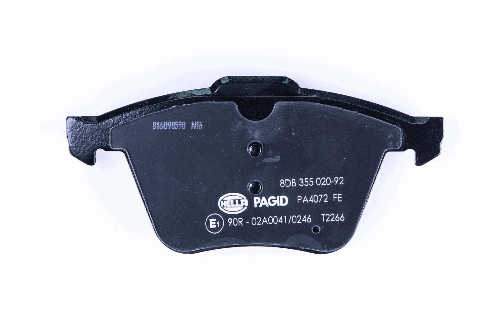 HELLA 8DB 355 020-921 Bremsbelagsatz, SBB