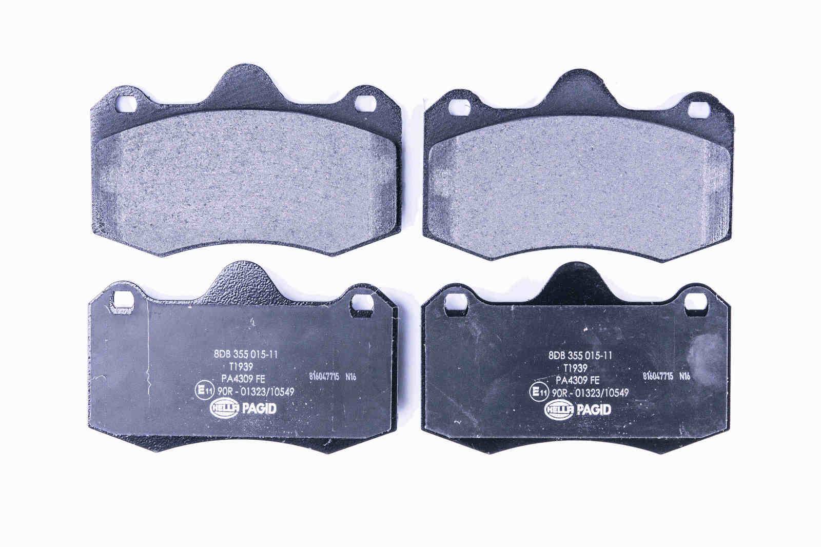 HELLA 8DB 355 015-111 Bremsbelagsatz, SBB