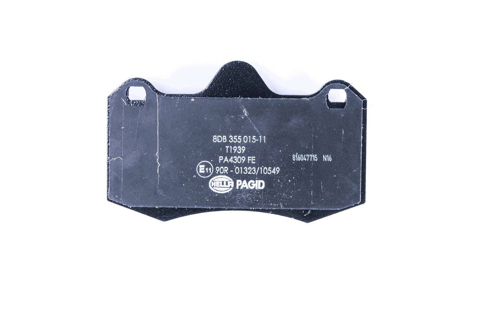HELLA 8DB 355 015-111 Bremsbelagsatz, SBB