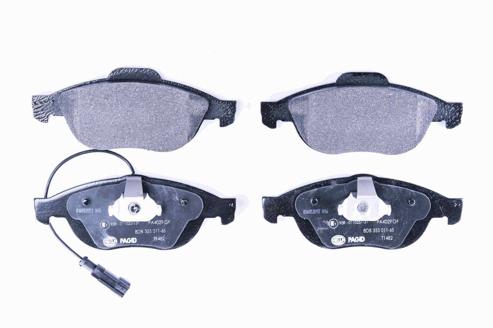 HELLA 8DB 355 011-651 Bremsbelagsatz, SBB