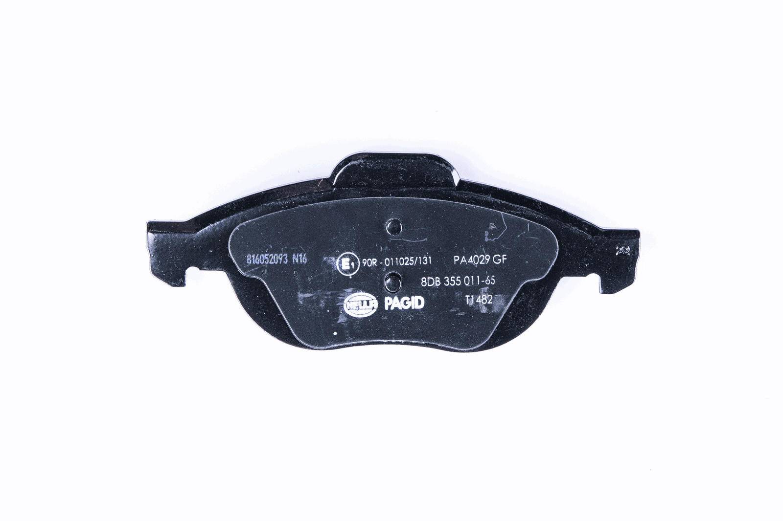 HELLA 8DB 355 011-651 Bremsbelagsatz, SBB