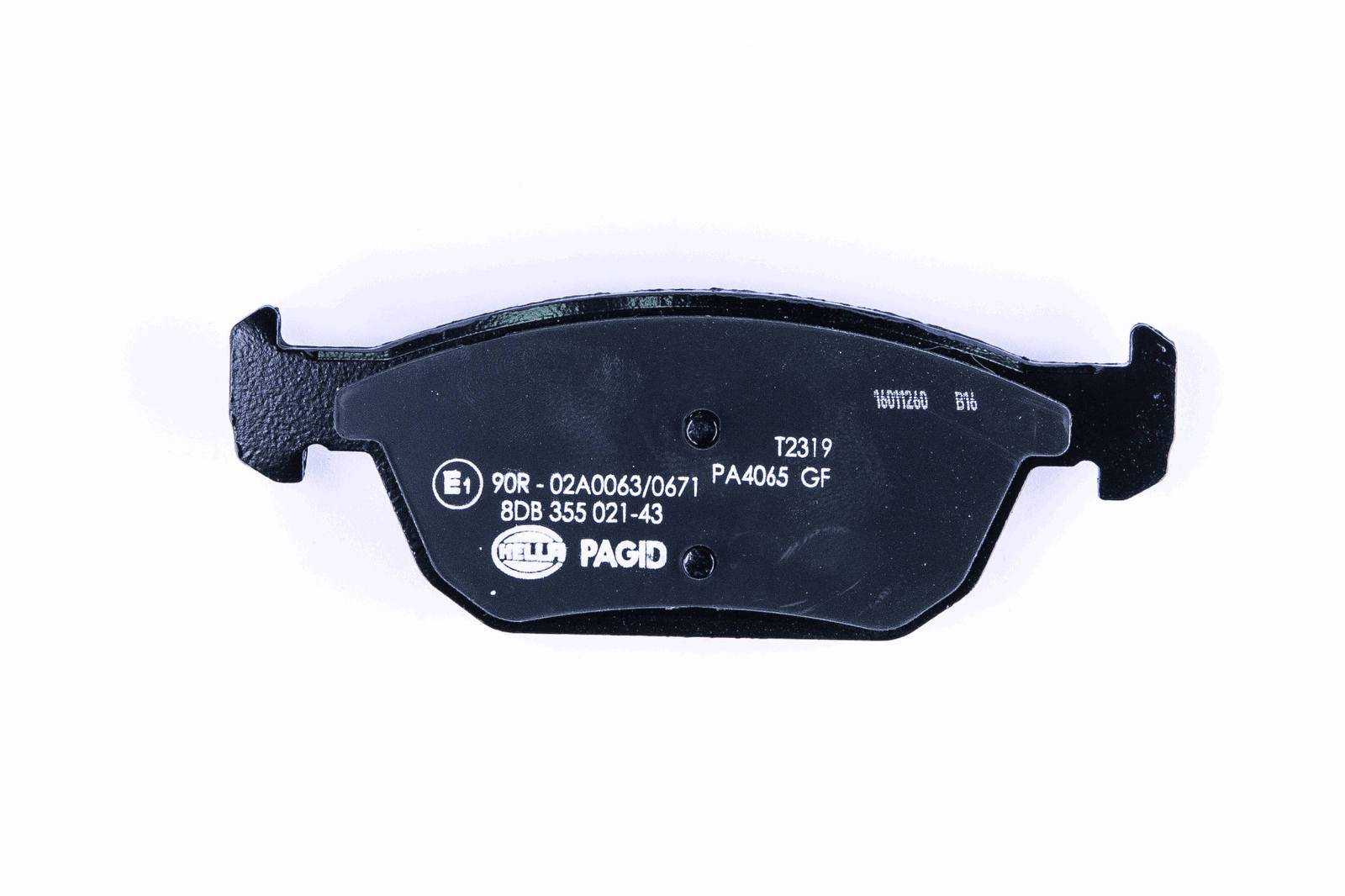 HELLA 8DB 355 021-431 Bremsbelagsatz, SBB