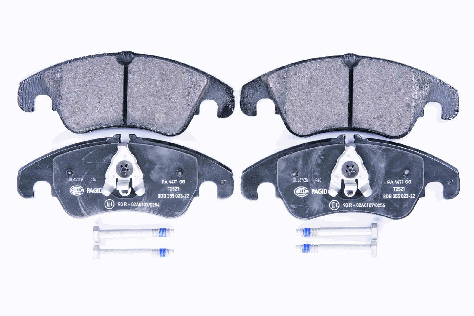 HELLA 8DB 355 023-221 Bremsbelagsatz, SBB
