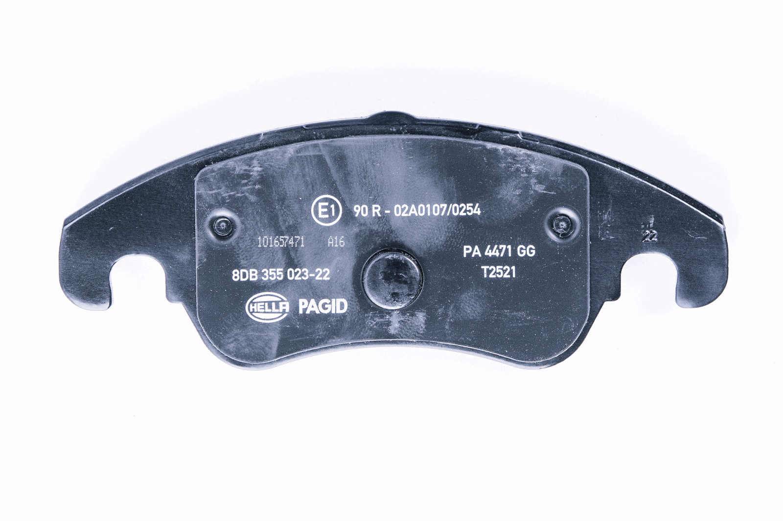 HELLA 8DB 355 023-221 Bremsbelagsatz, SBB
