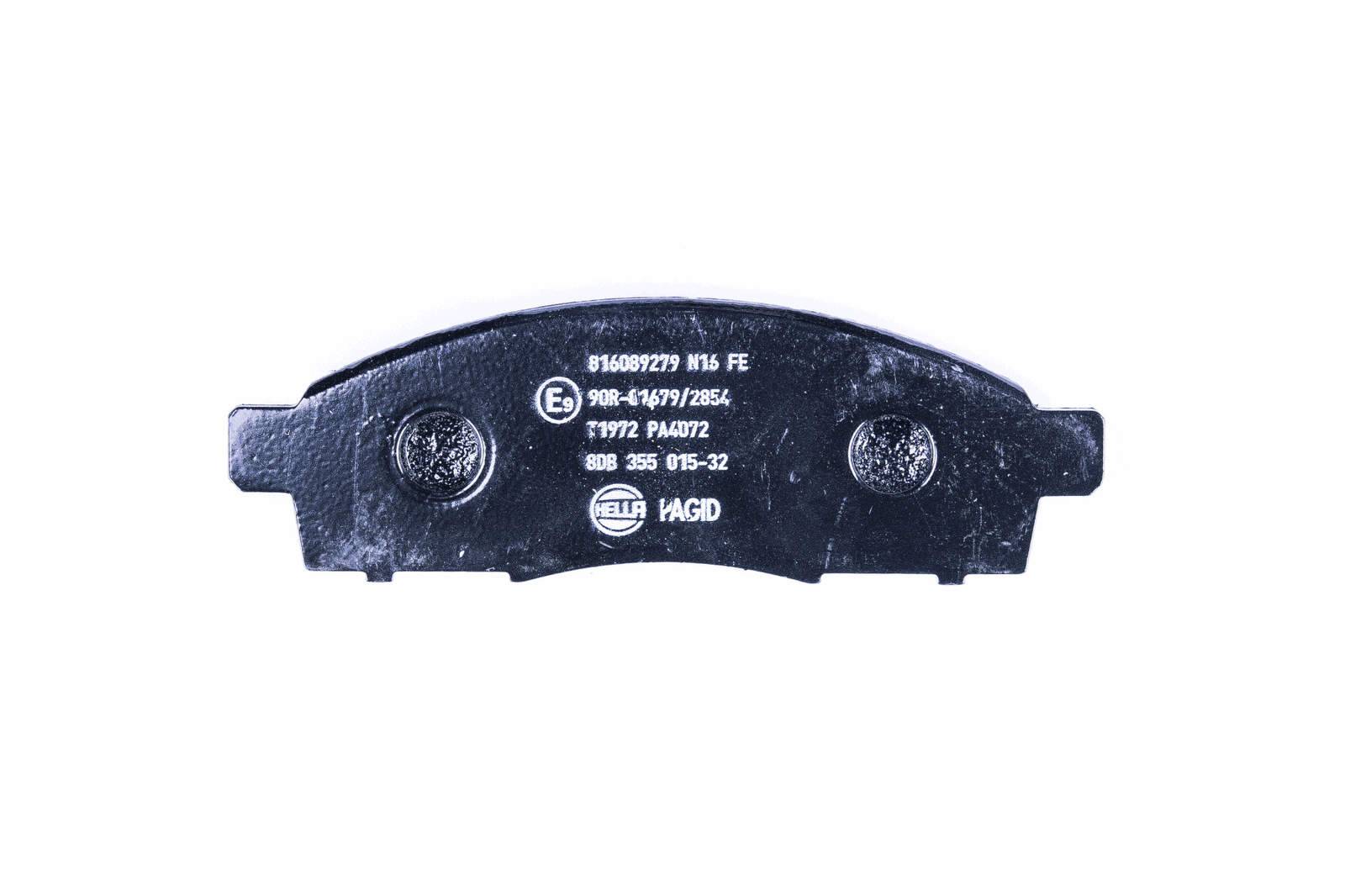 HELLA 8DB 355 015-321 Bremsbelagsatz, SBB