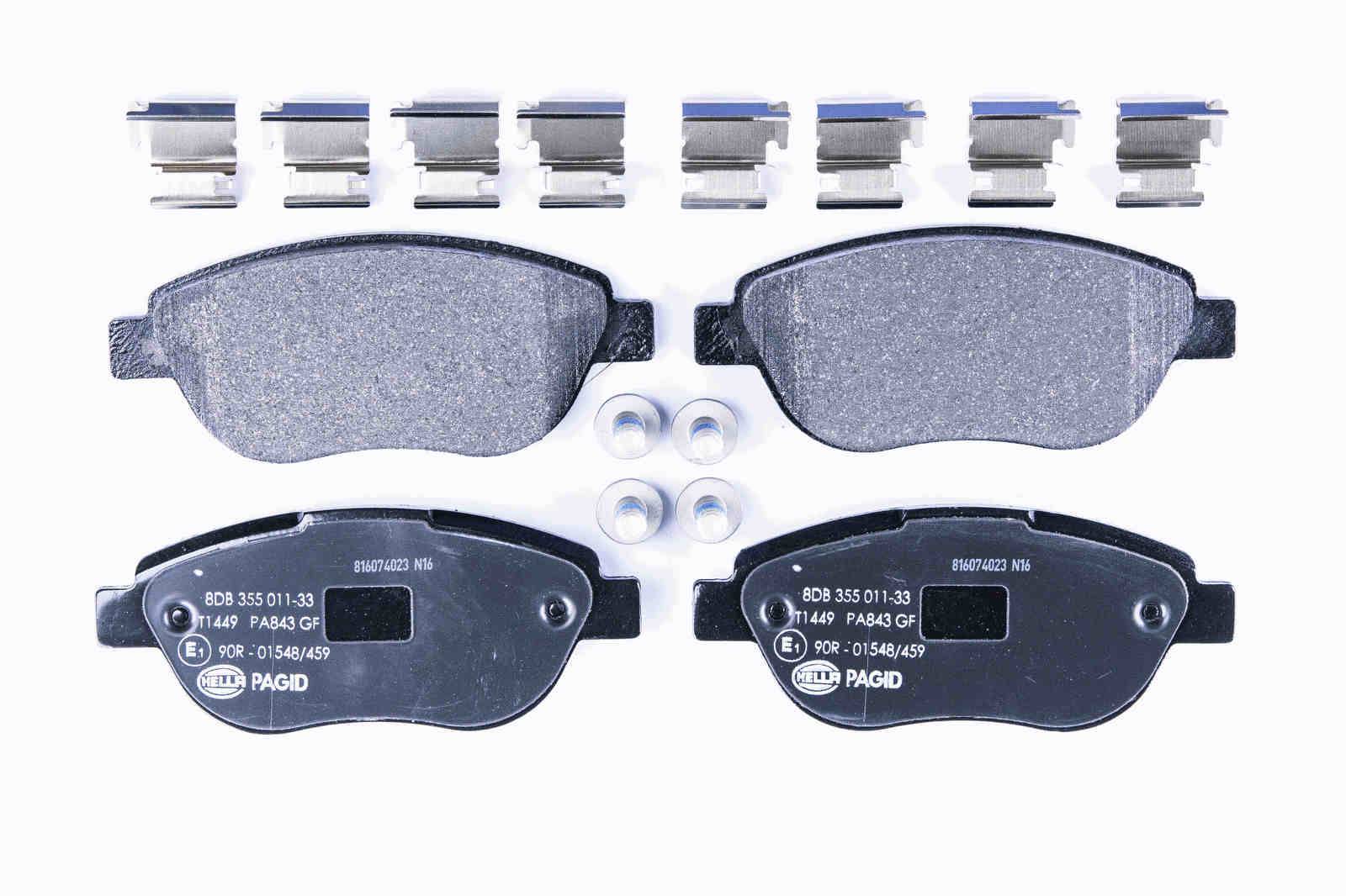 HELLA 8DB 355 011-331 Bremsbelagsatz, SBB