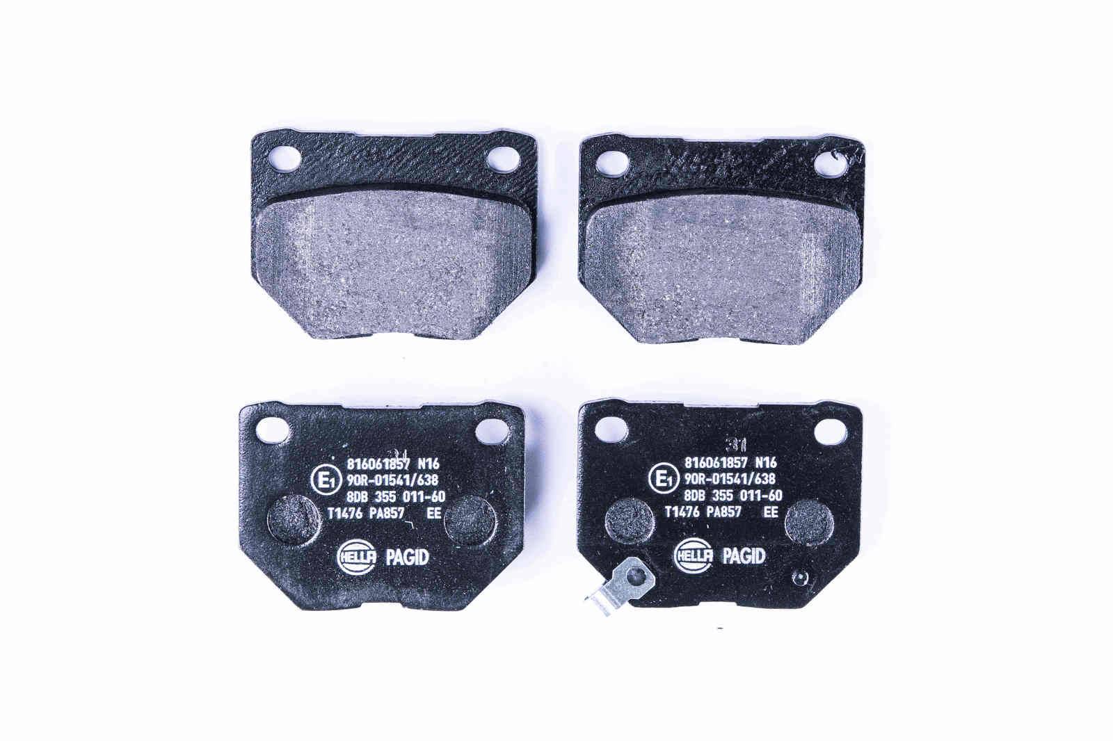 HELLA 8DB 355 011-601 Bremsbelagsatz, SBB