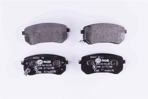 HELLA 8DB 355 006-581 Bremsbelagsatz, SBB