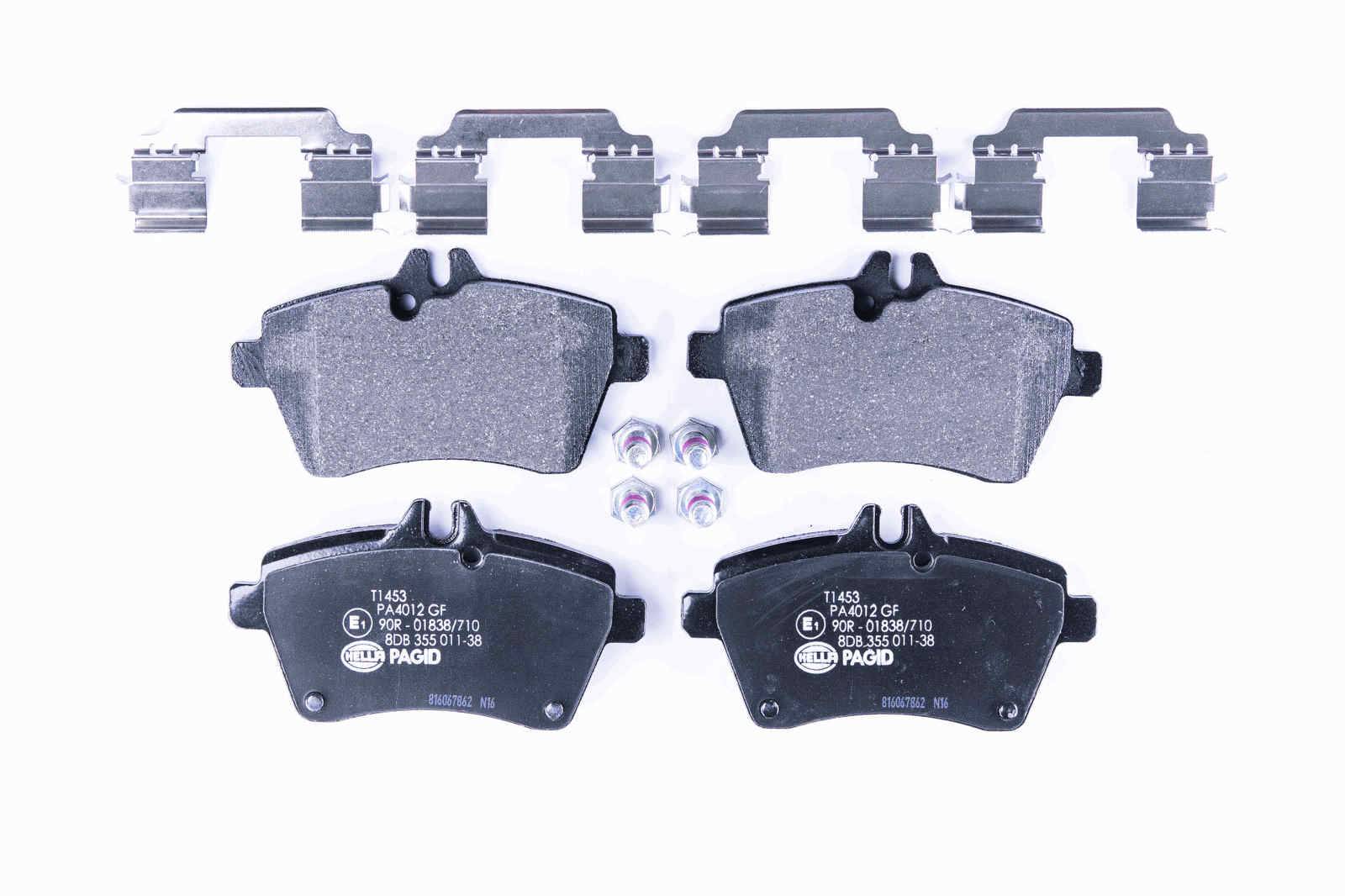 HELLA 8DB 355 011-381 Bremsbelagsatz, SBB