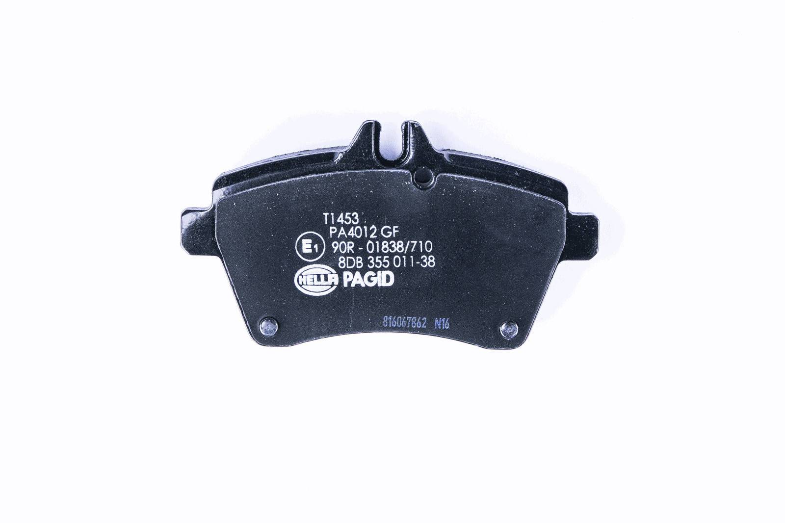 HELLA 8DB 355 011-381 Bremsbelagsatz, SBB
