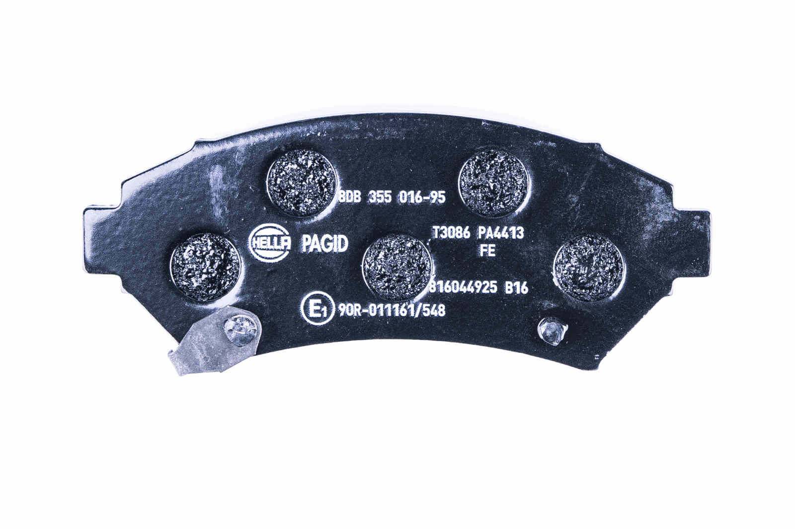 HELLA 8DB 355 016-951 Bremsbelagsatz, SBB