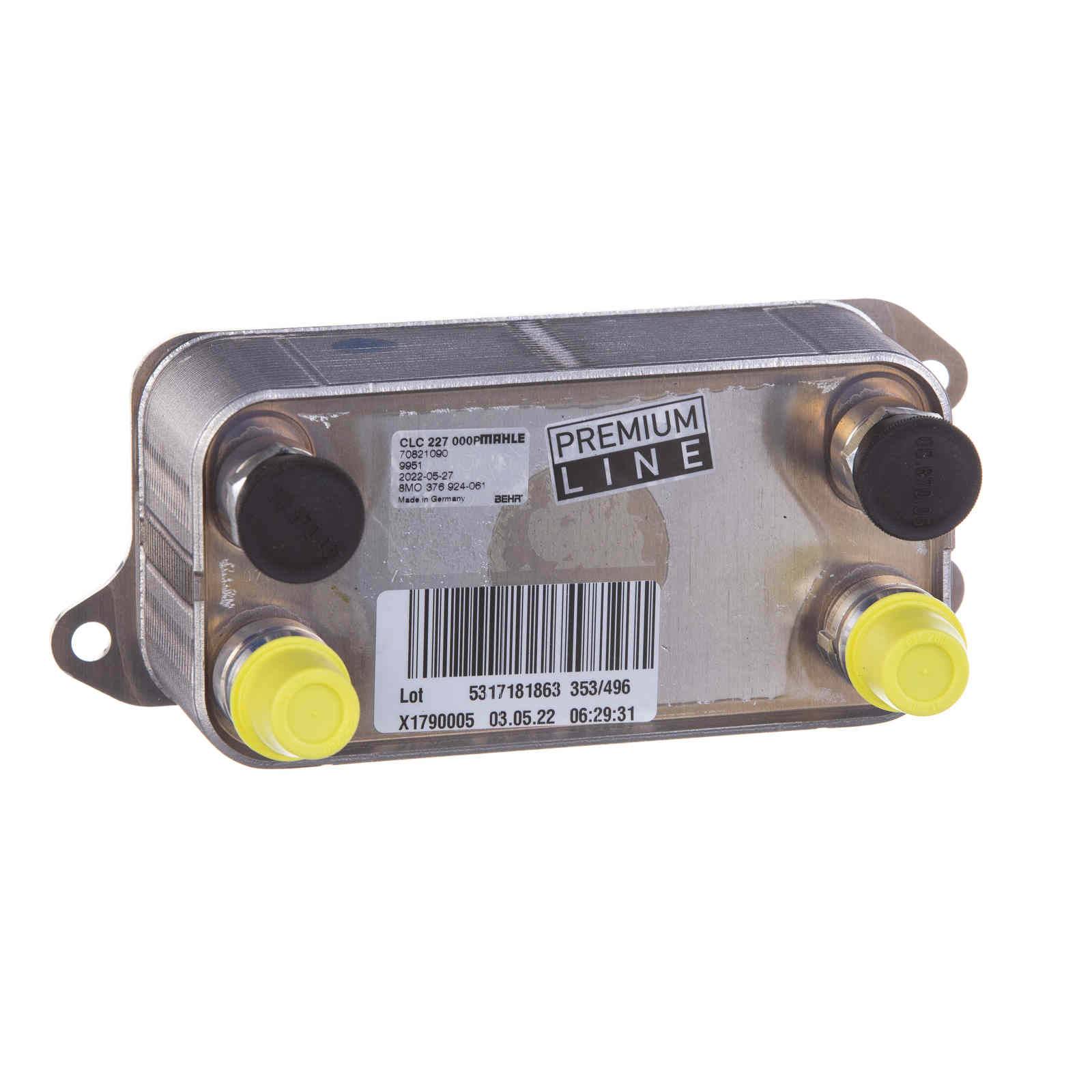 Ölkühler Automatik Rippen gelötet 141 mm - 70 mm MAHLE für u.a. MB C-KLASSE
