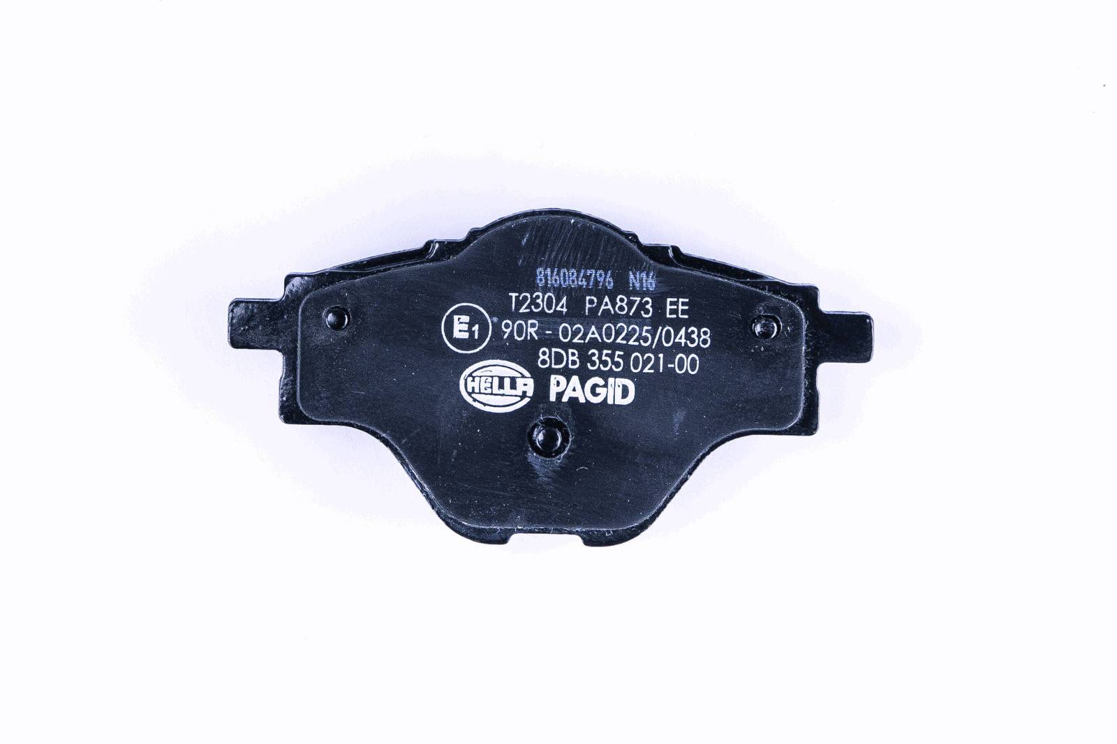 HELLA 8DB 355 021-001 Bremsbelagsatz, SBB