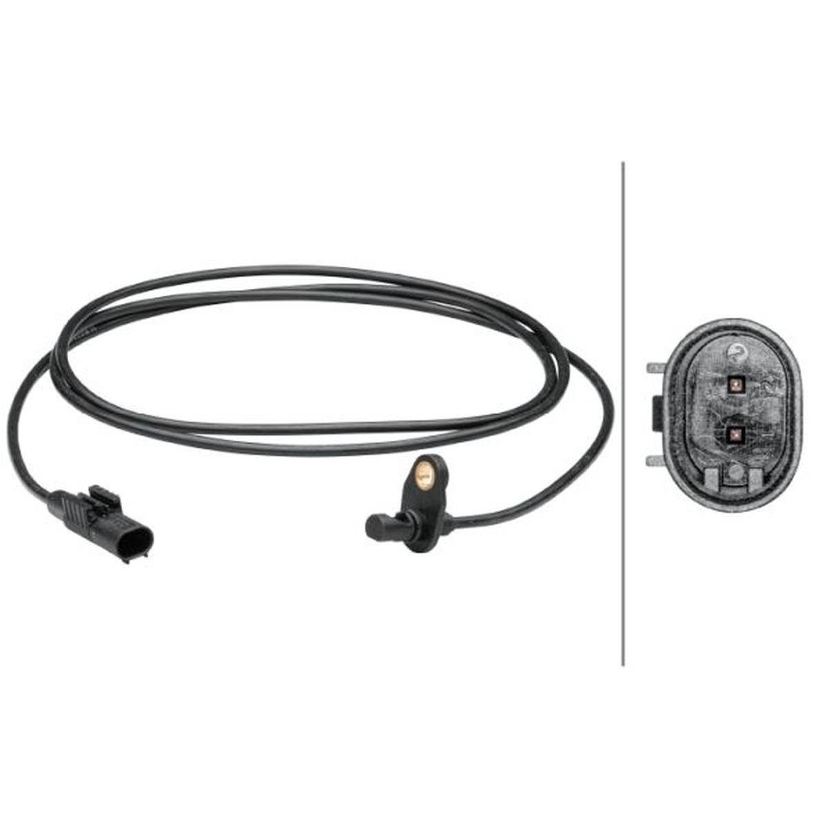 HELLA 6PU 012 679-591 Sensor, Raddrehzahl