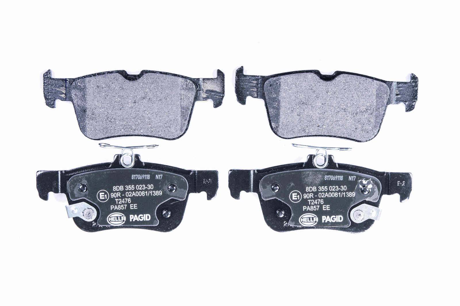 HELLA 8DB 355 023-301 Bremsbelagsatz, SBB