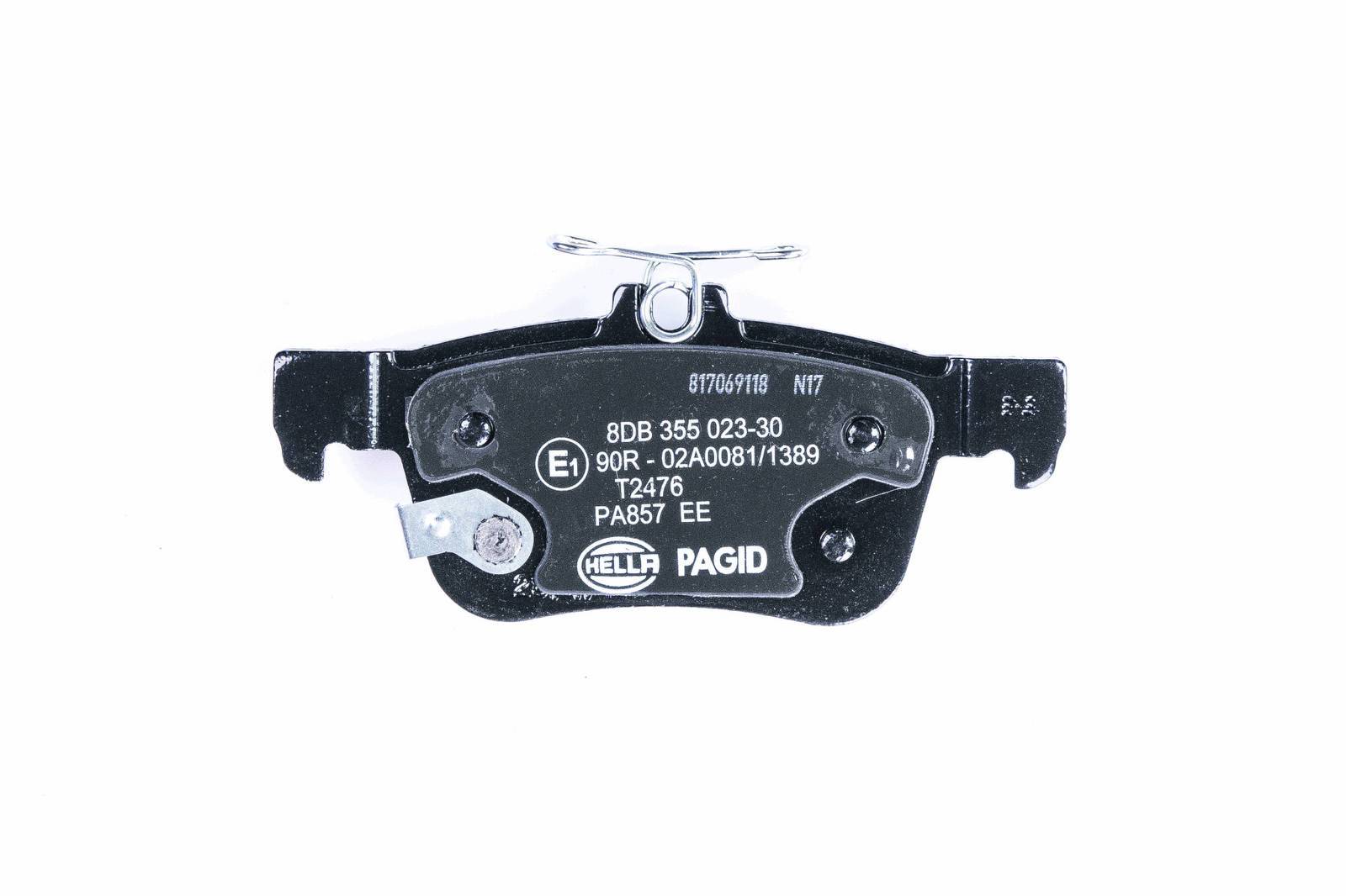 HELLA 8DB 355 023-301 Bremsbelagsatz, SBB
