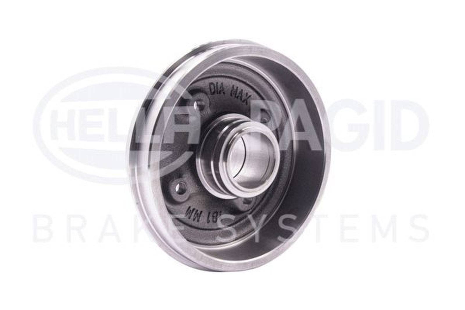 HELLA 8DT 355 301-211 Bremstrommel