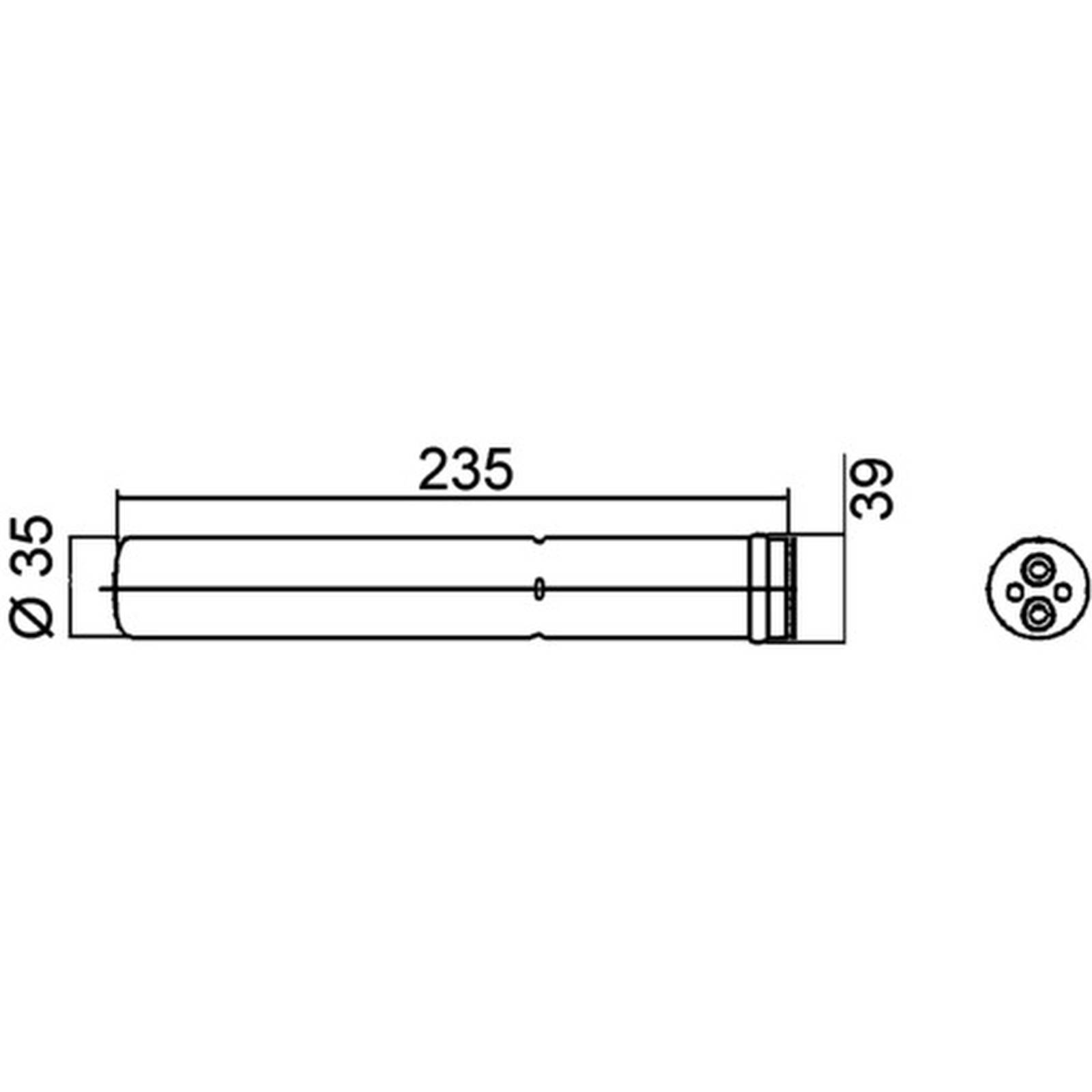 Mahle AD259000P Trockner, Klimaanlage