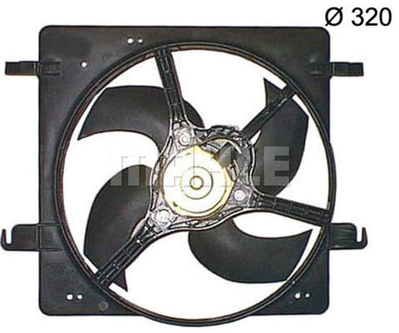 Mahle CFF386000S Lüfter, Motorkühlung