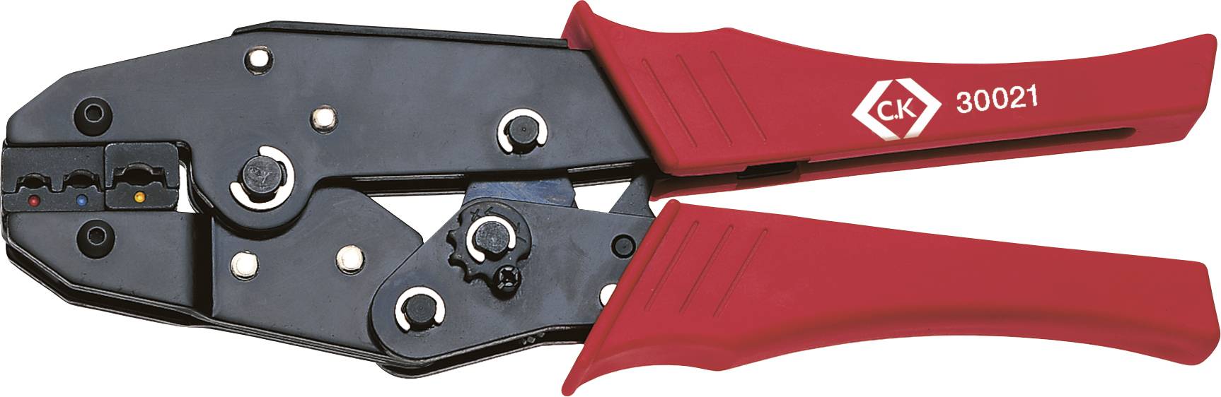 C.K 430021 Crimpzange Isolierte Kabelschuhe, Isolierte Kabelverbinder 0.5 bis 6 mm²