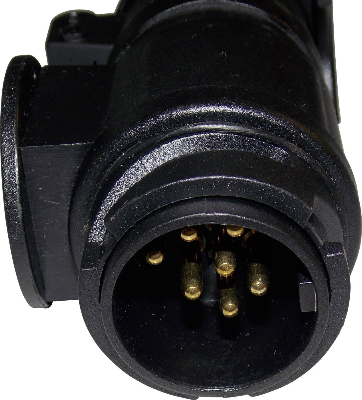 SecoRüt 50110 Anhänger Adapter [Steckdose 13polig - Stecker 7polig] ABS Kunststoff