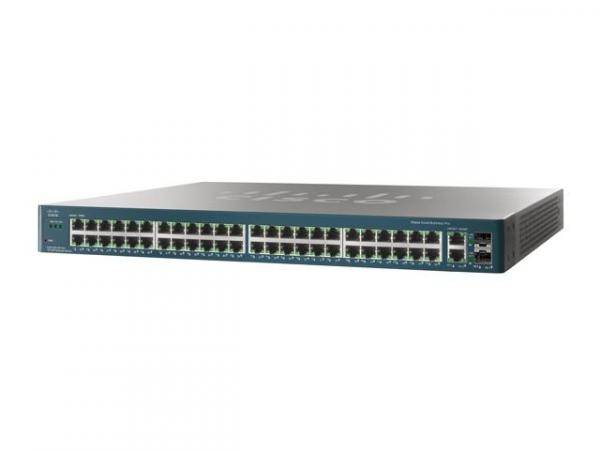 ESW-520-48-K9 - Cisco Small Business Pro Switch, 48 Ports, Layer 2, PoE, Gigabit Ethernet