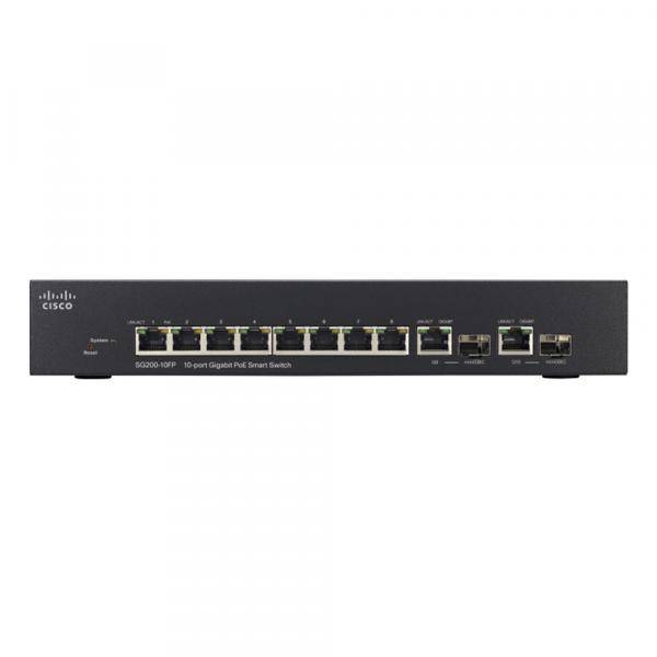 Cisco Systems SG200-10FP-EU Netzwerk Switch