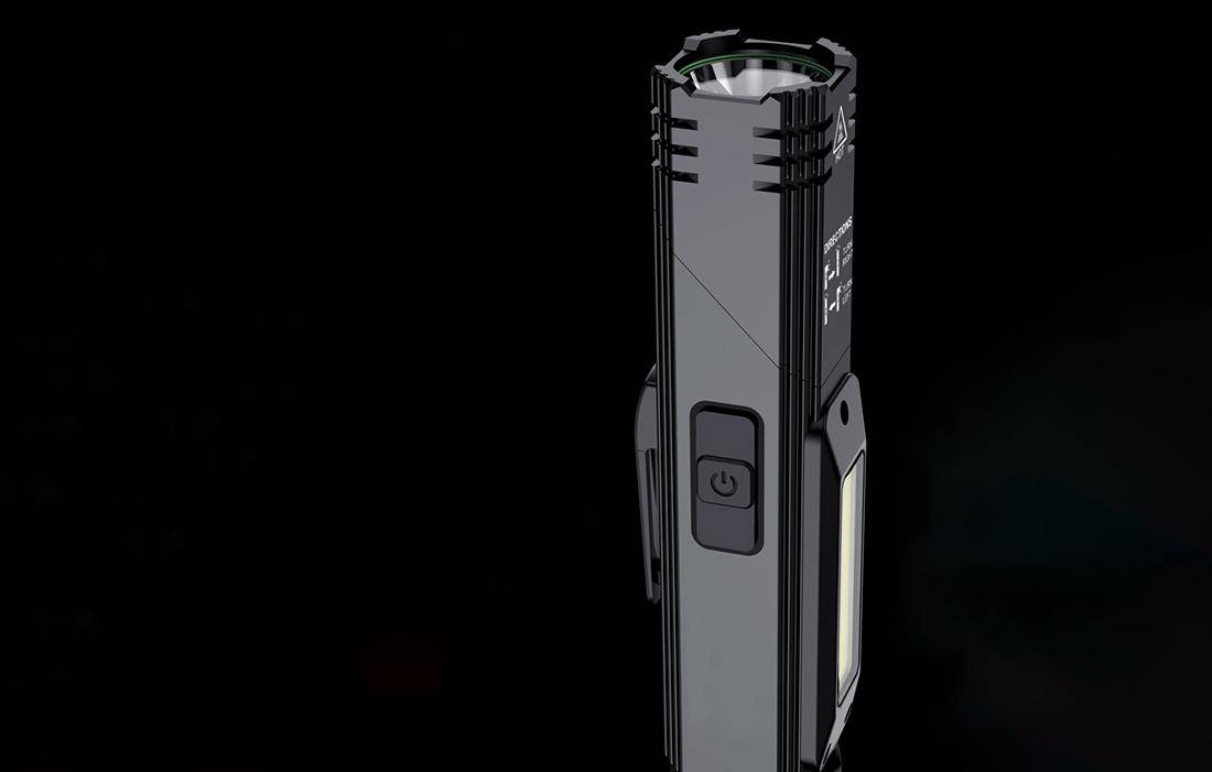 Multifunktions-Taschenlampe Superfire G19, 200lm, USB