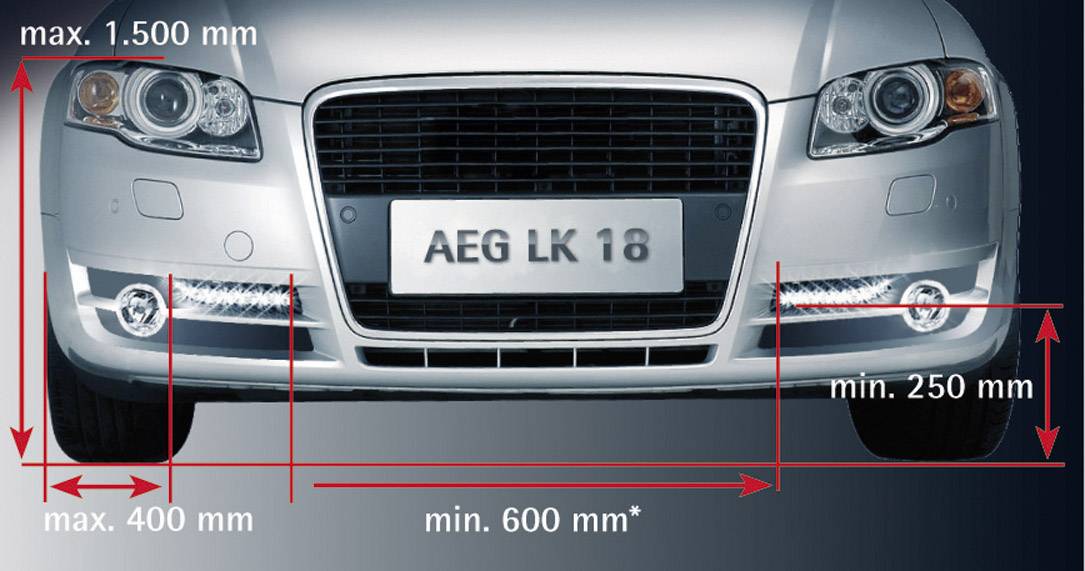 AEG LED TAGFAHRLICHT LK 18