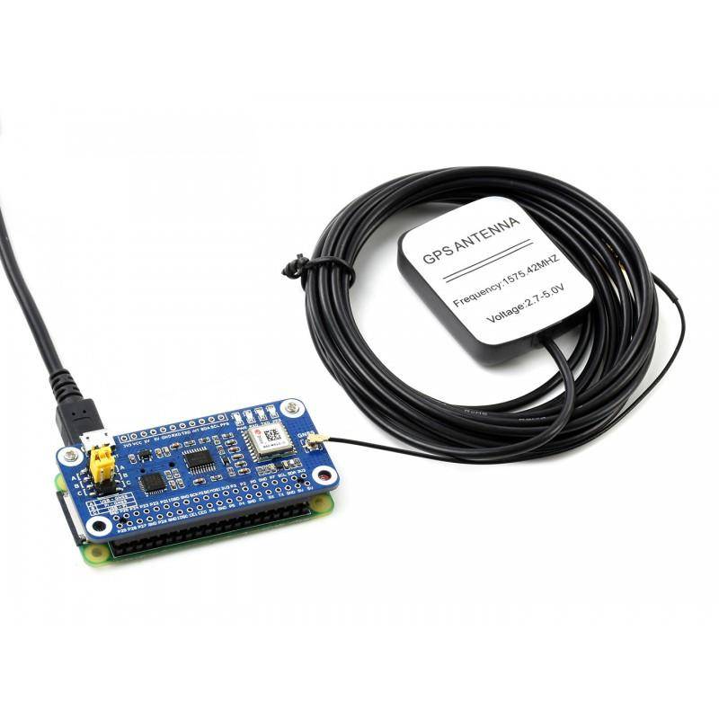 GPS/Beidou/Galileo/GLONASS MAX-M8Q GNSS HAT für Raspberry Pi