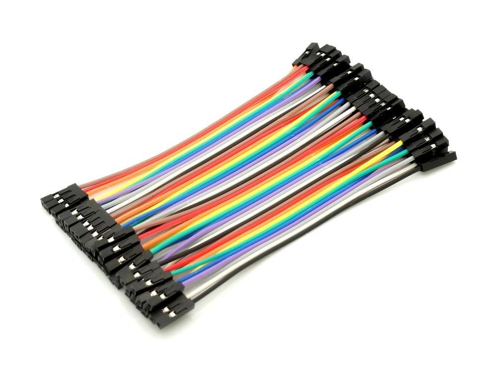 40pin Jumper / Dupont Kabel Female  Female trennbar - Länge: 0,10 m