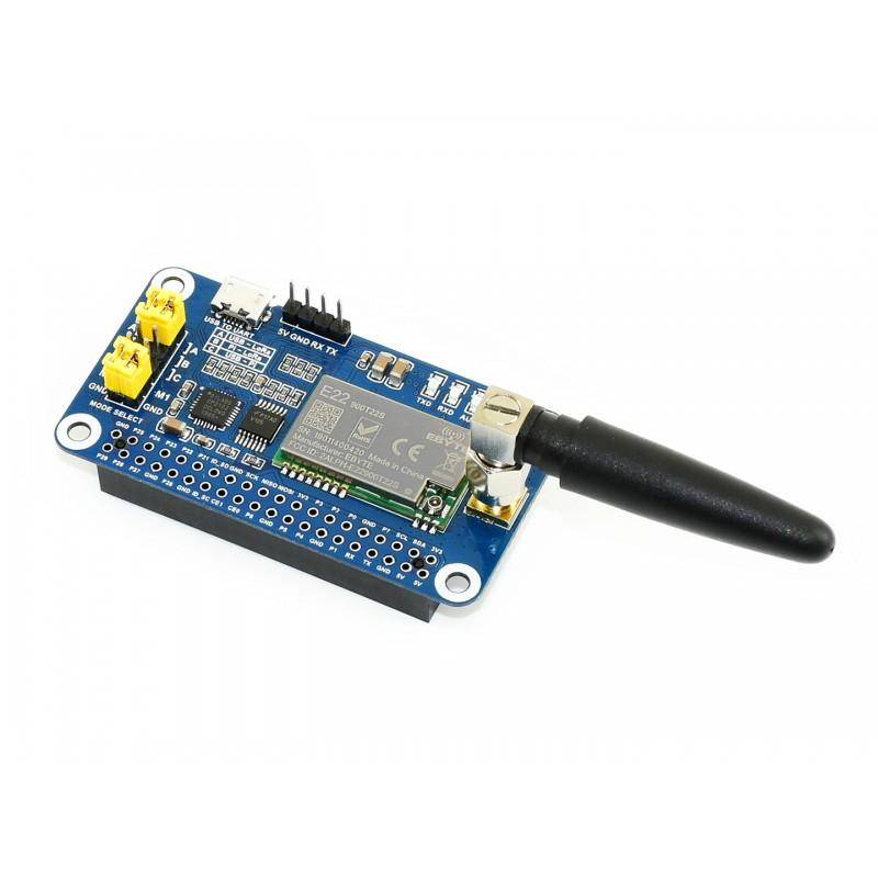 SX1262 LoRa HAT für Raspberry Pi, 868 MHz Frequenz Band (SX1262 868M LoRa HAT)
