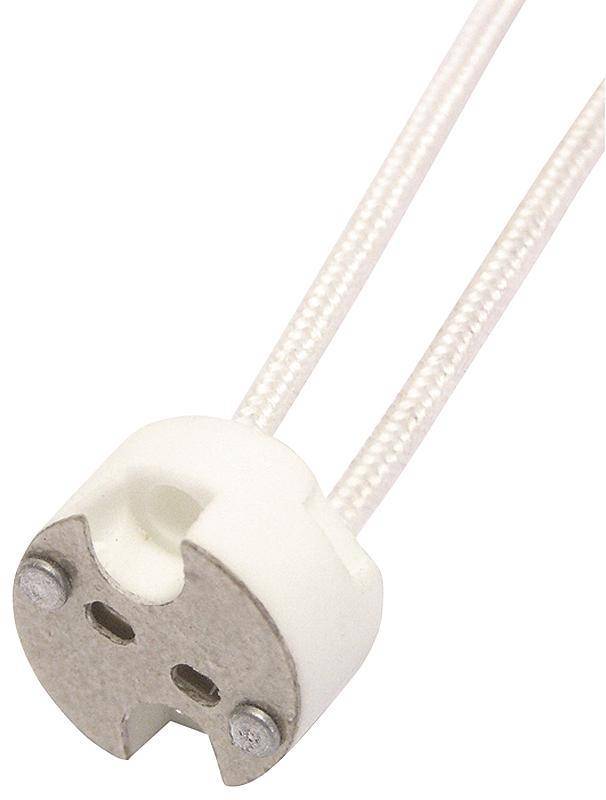 Lampenfassung, universal, G4/GX5.3/GY6.35, 12V/100W, 10cm Kabel