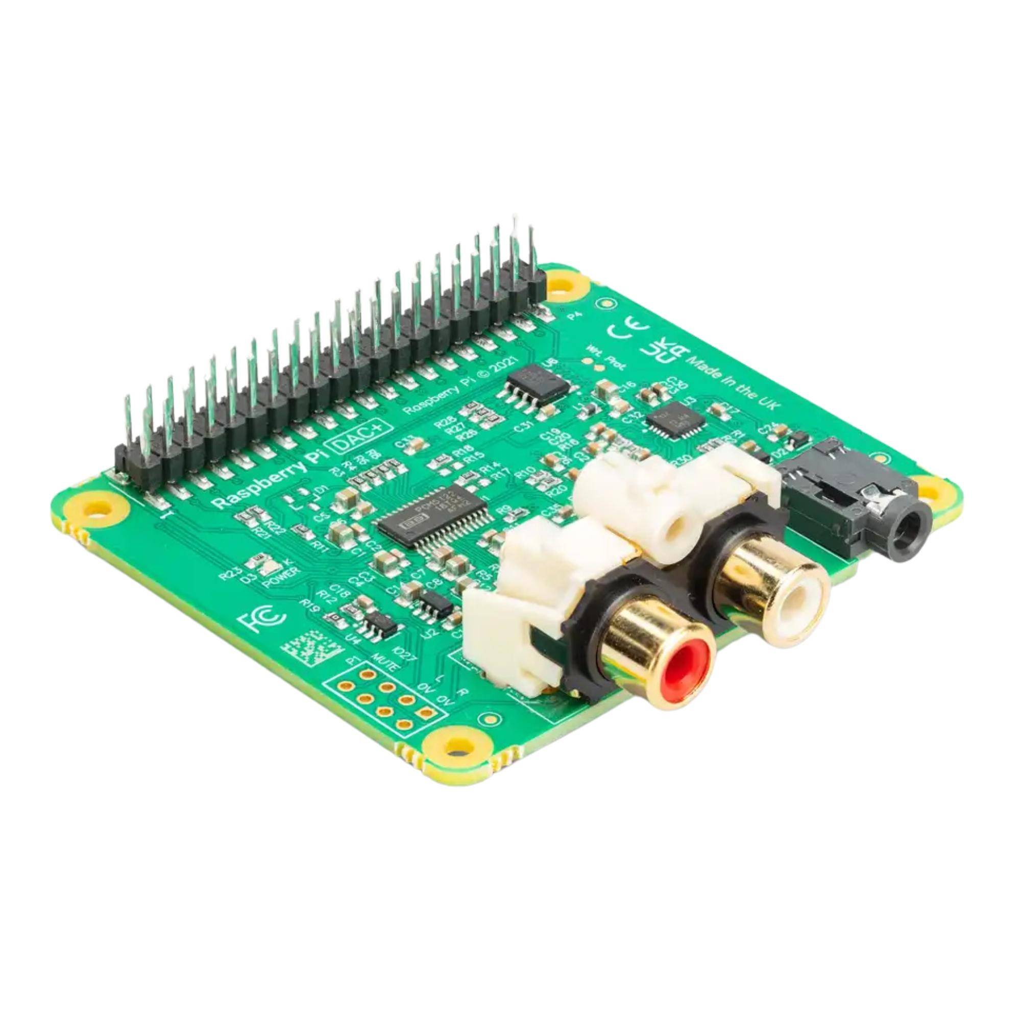 IQaudio DAC+, Audio HAT für Raspberry Pi