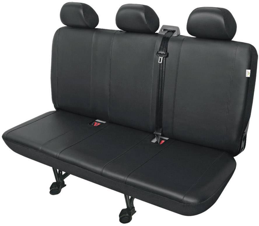 HP Autozubehör 22813 VS3 Sitzbezug 1 Stück Kunstleder Schwarz Rücksitzbank (3er)