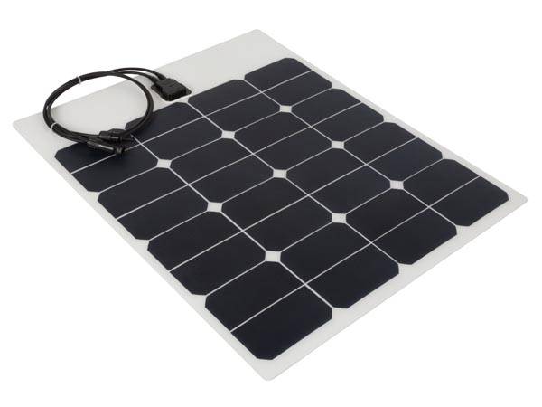 Flexibles solarmodul 12 v 50 w
