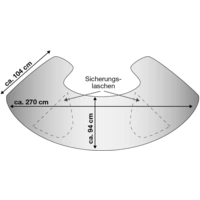 APA Scheibenabdeckung Front- & Seitenscheibenschutz, Diebstahlschutz (B x H) 270 cm x 94 cm Pkw, Wohnmobile, Van, SUV Schwarz APA Scheibenabdeckung Front- & Seitenscheibenschutz, Diebstahlschutz (B x H) 270 cm x 94 cm Pkw, Wohnmobile, Van, SUV Schwarz