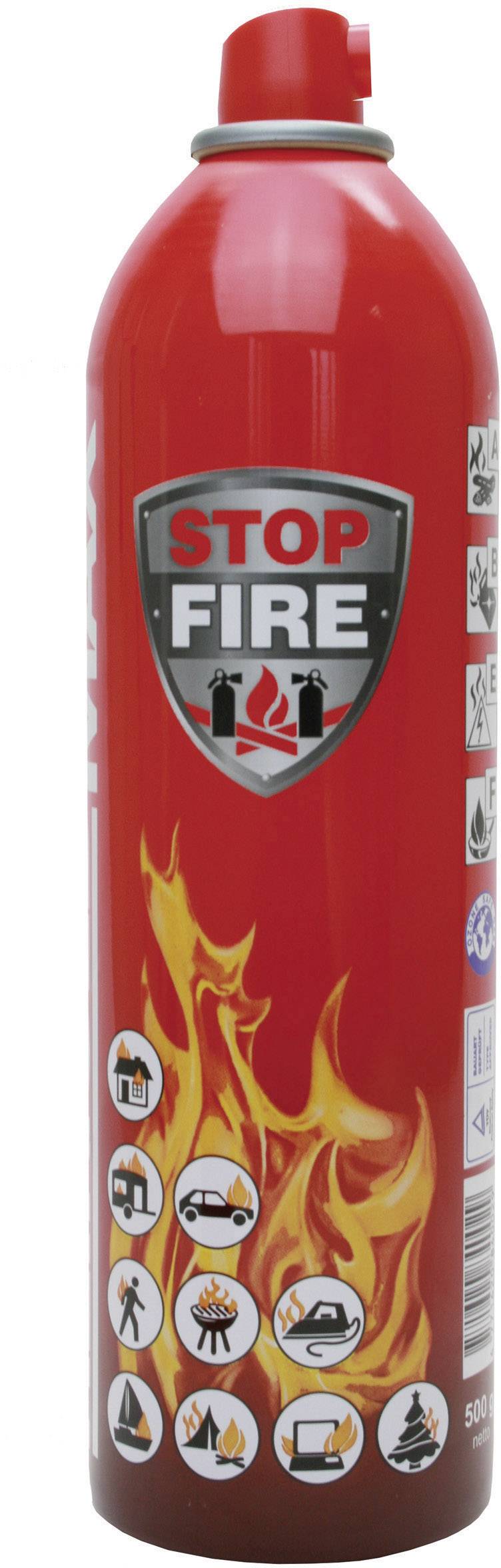 IWH 044020 ReinoldMax StopFire 500ml Feuerlöschspray Pkw, SUV, Wohnmobile, Quad, Van, Freizeit, Lkw (Ø x H) 65mm x 242mm 500ml