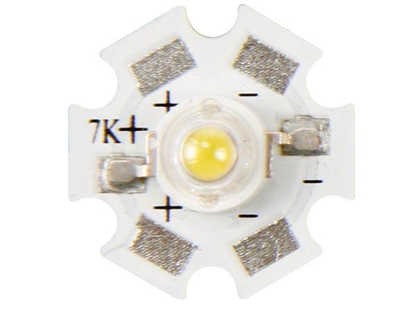 Rot (620-630 nm), Grün (520-530 nm), Blau (460-470 nm)