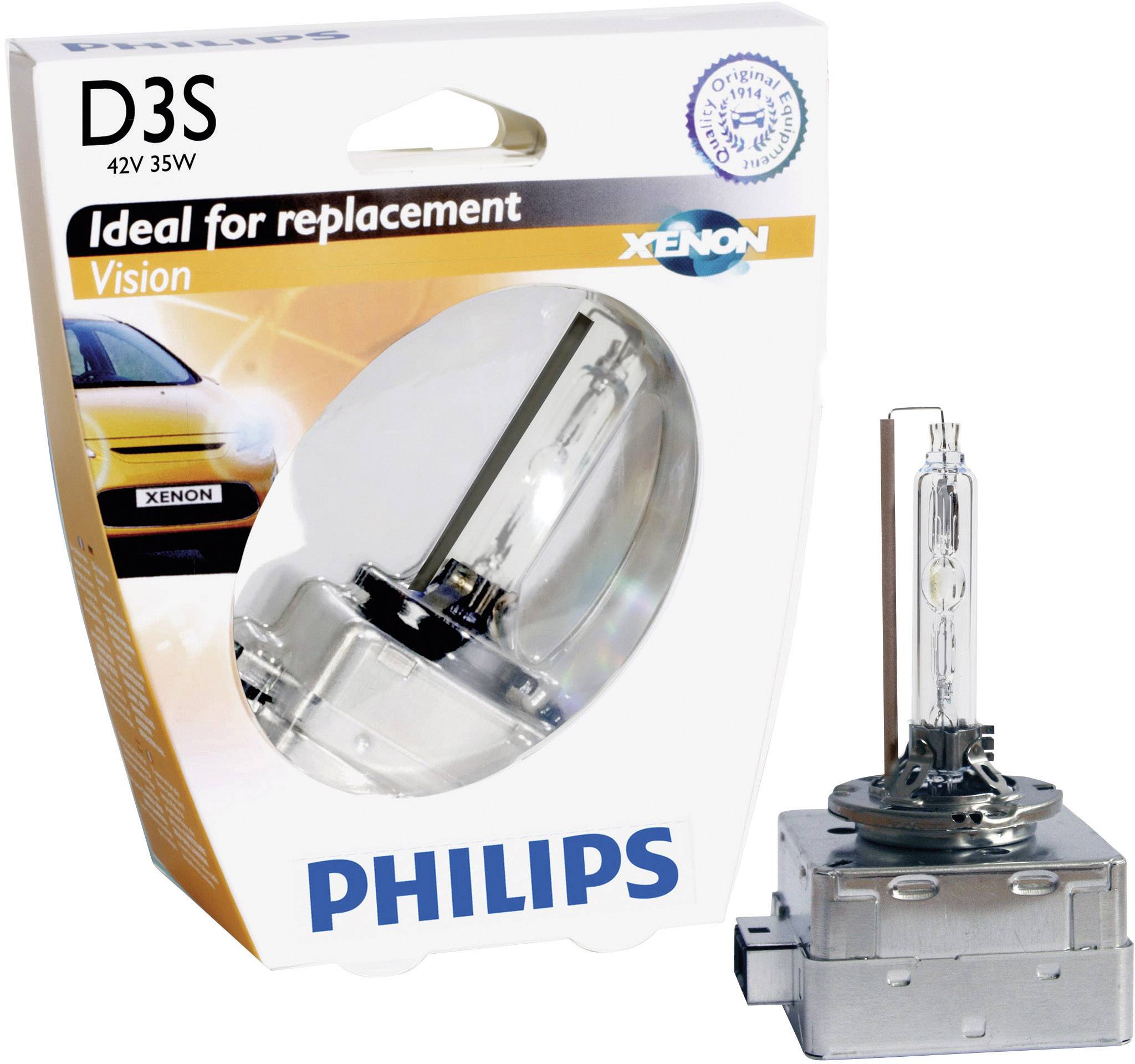 Philips 36495833 Xenon Leuchtmittel Xenon Vision D3S 35 W 12 V, 85 V