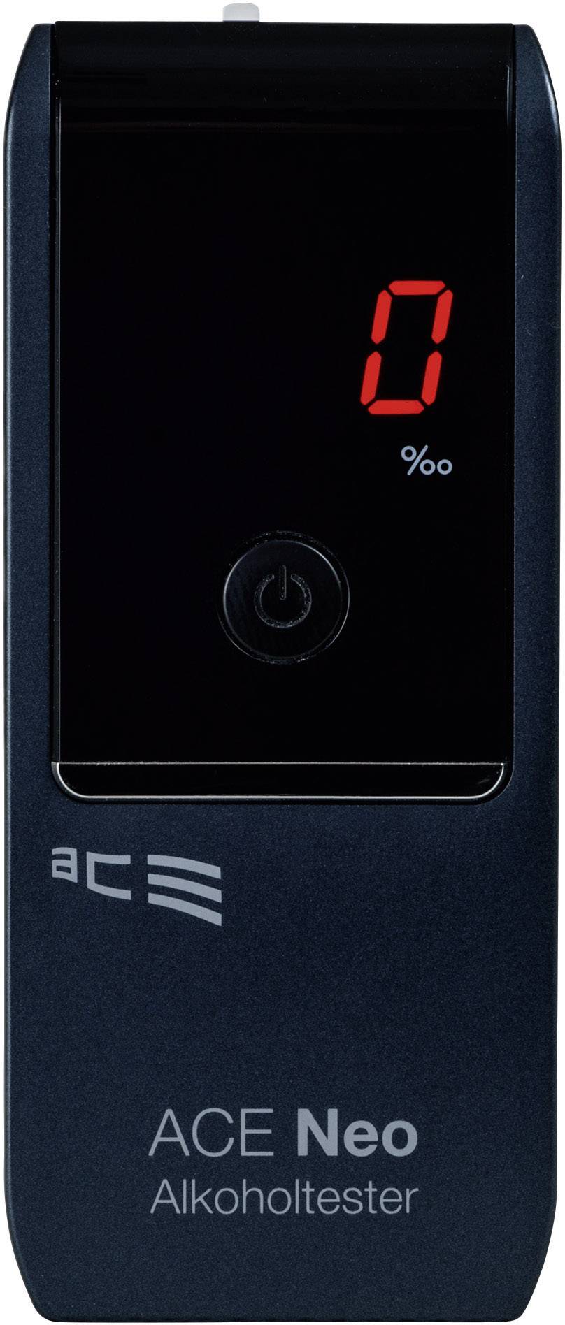 ACE Neo Alkoholtester Navy 0 bis 4 ‰ inkl. Display