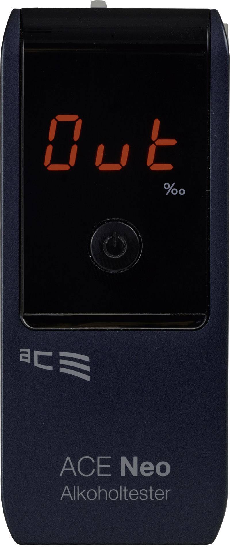 ACE Neo Alkoholtester Navy 0 bis 4 ‰ inkl. Display