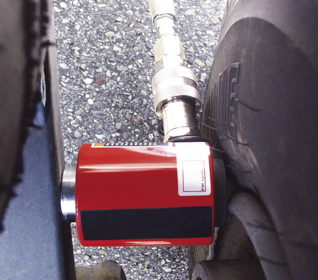 Kunzer HL1001D-Set Auspresswerkzeug für NFZ-Räder 5tlg. HL1001D-Set