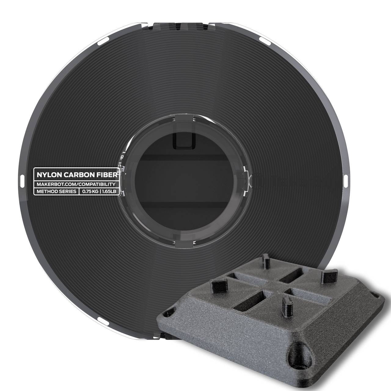 MakerBot Method Nylon 6 Carbon Fiber Filament Black 0,50kg