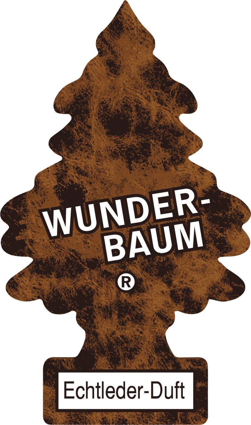 WUNDERBAUM Duftkarte WUNDERBAUM ECHTLEDER-DUFT Echtleder 1 St.