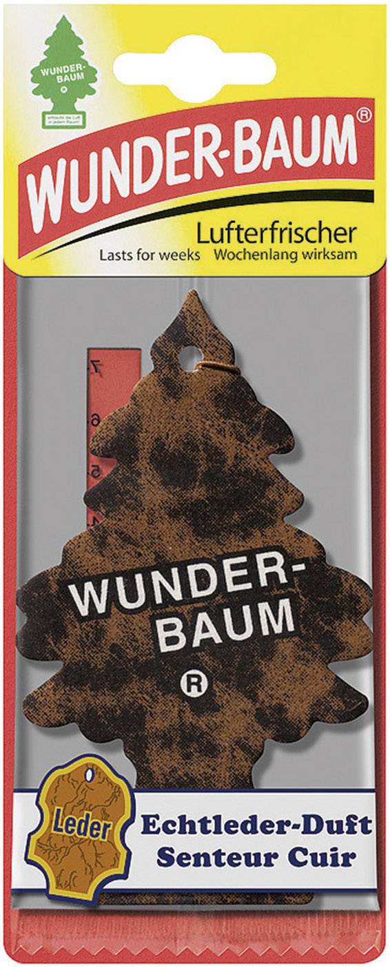 WUNDERBAUM Duftkarte WUNDERBAUM ECHTLEDER-DUFT Echtleder 1 St.